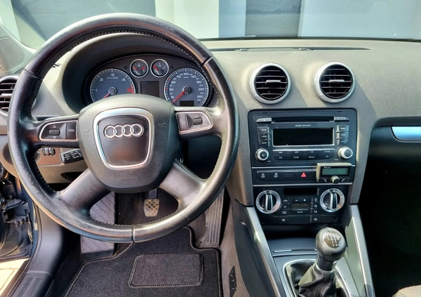 Audi A3 cena 31900 przebieg: 169000, rok produkcji 2011 z Żyrardów małe 742